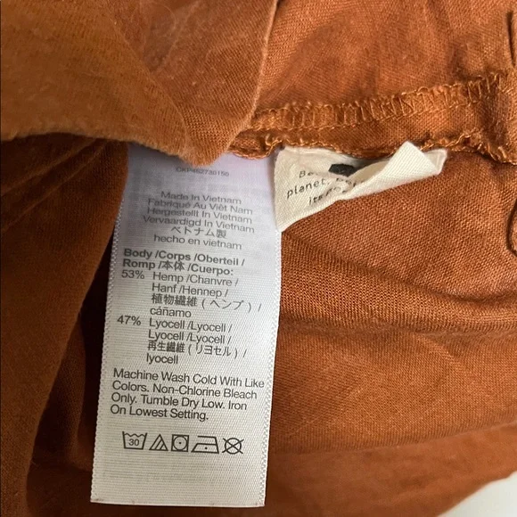 Rust/Brown Sleeveless Women's Top - Picture 4 of 4